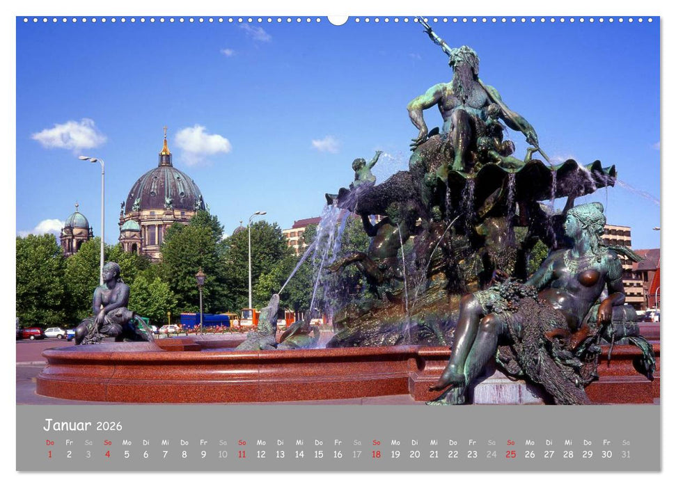 Weltstadt Berlin (CALVENDO Premium Wandkalender 2026)