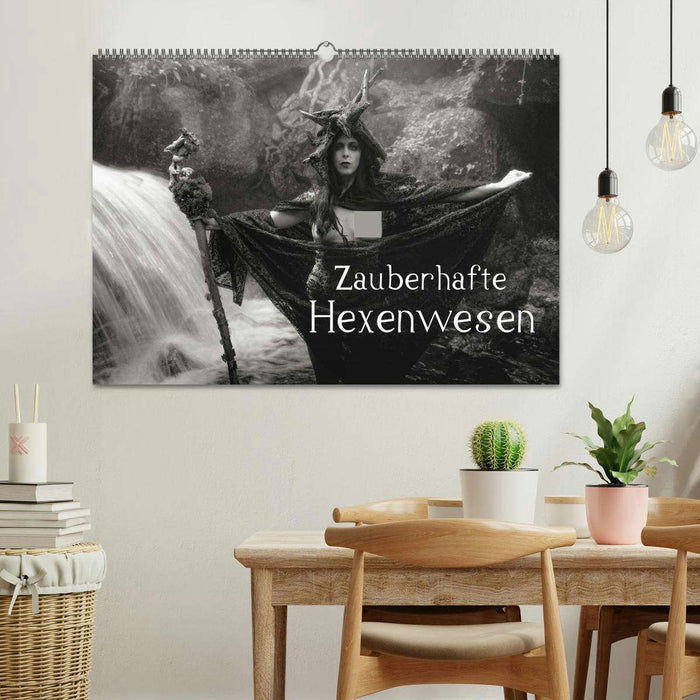 Zauberhafte Hexenwesen (CALVENDO Wandkalender 2026)