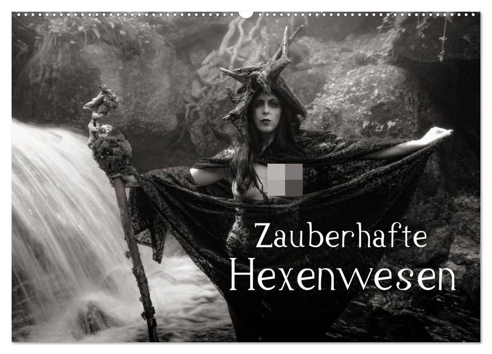 Zauberhafte Hexenwesen (CALVENDO Wandkalender 2026)