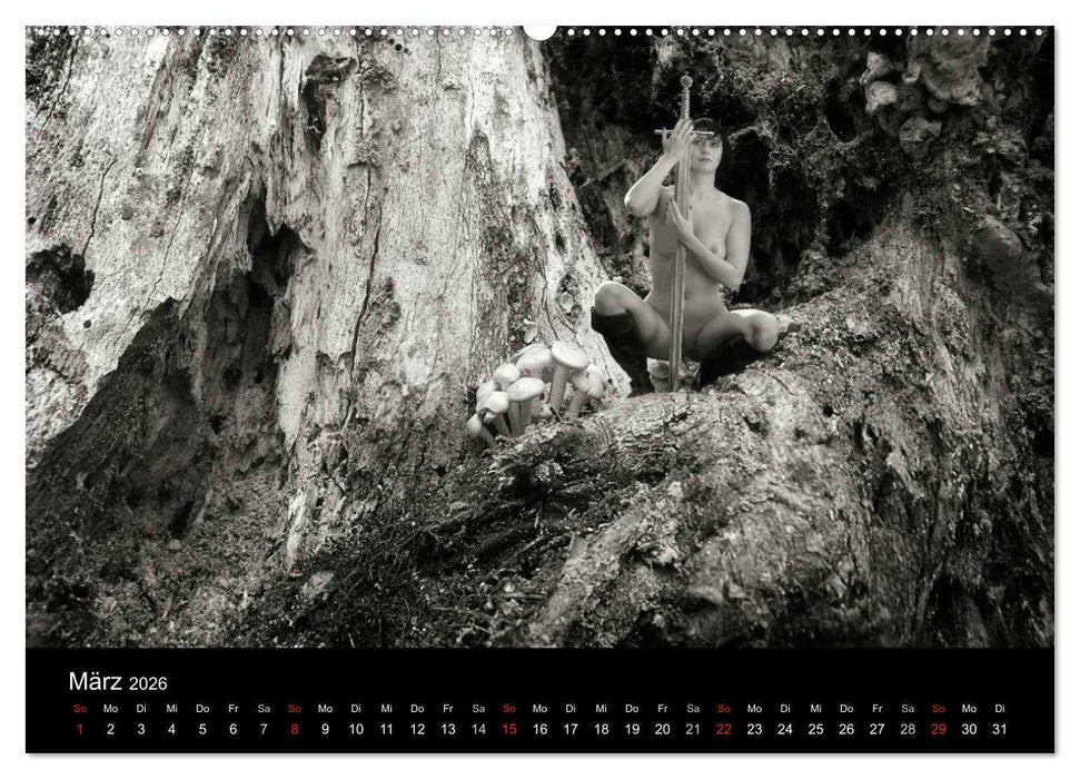 Zauberhafte Hexenwesen (CALVENDO Wandkalender 2026)