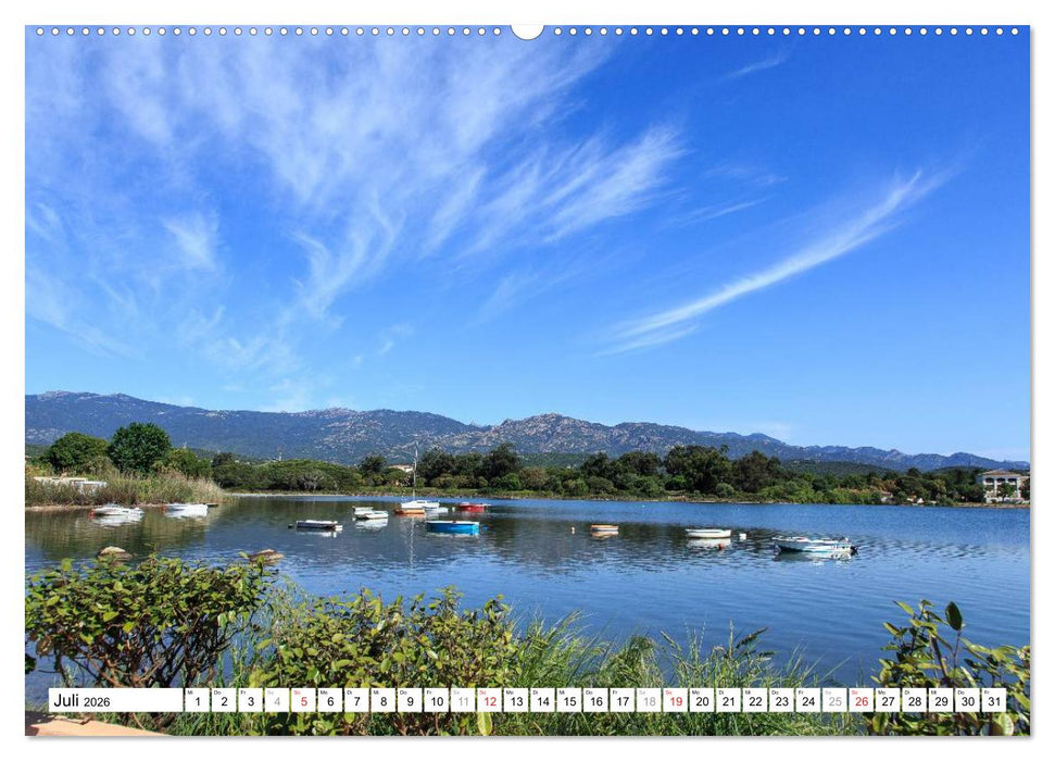 Korsika - raue Schönheit (CALVENDO Premium Wandkalender 2026)