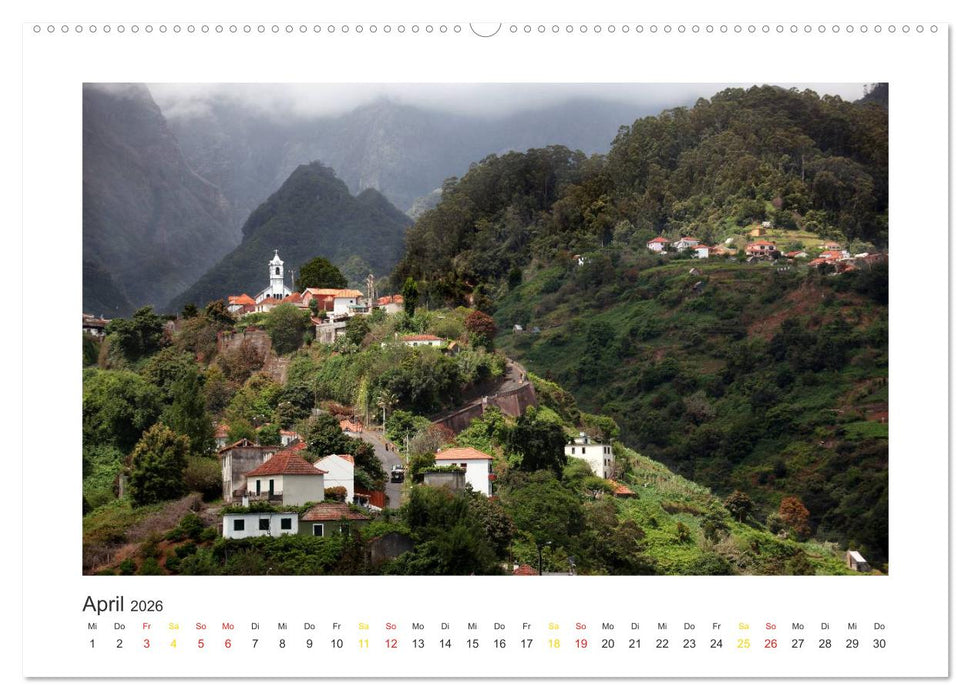 Madeira (CALVENDO Premium Wandkalender 2026)
