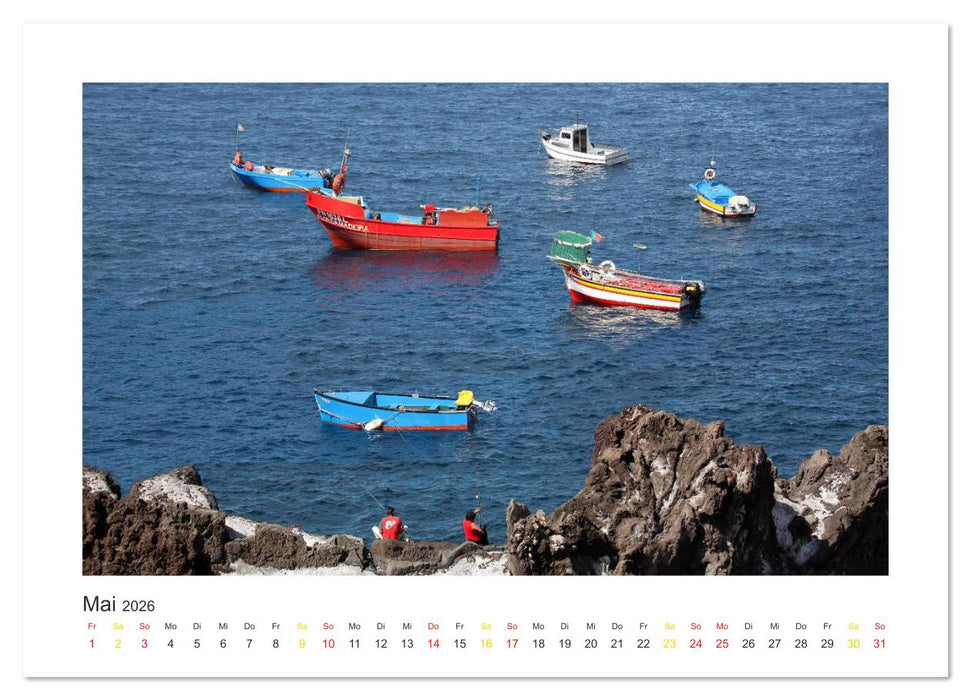 Madeira (CALVENDO Premium Wandkalender 2026)