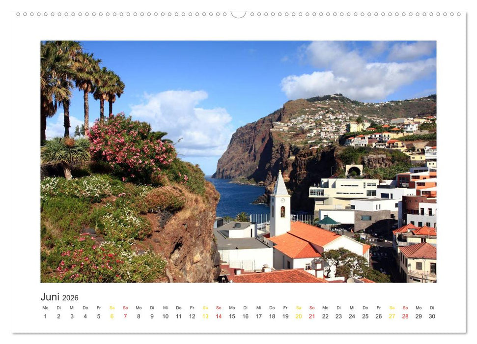 Madeira (CALVENDO Premium Wandkalender 2026)