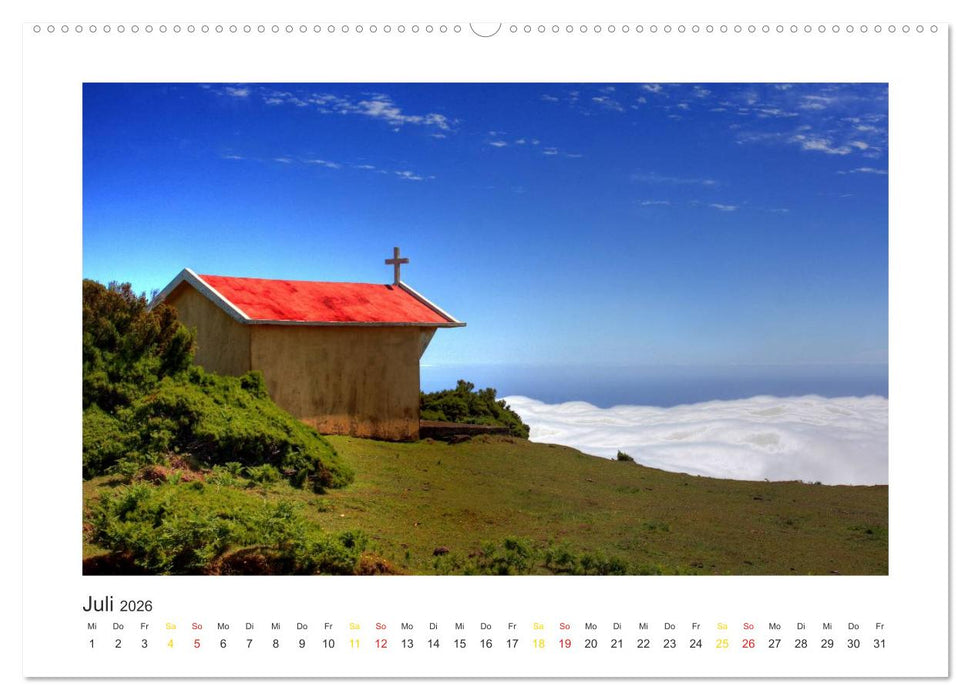 Madeira (CALVENDO Premium Wandkalender 2026)