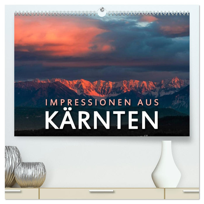 Impressionen aus Kärnten (CALVENDO Premium Wandkalender 2026)