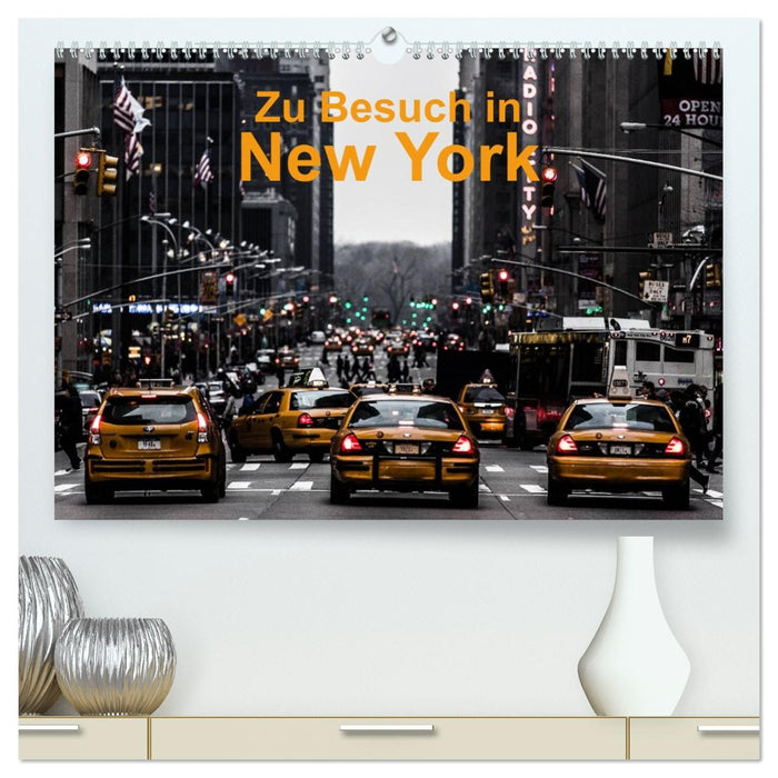 Zu Besuch in New York (CALVENDO Premium Wandkalender 2026)