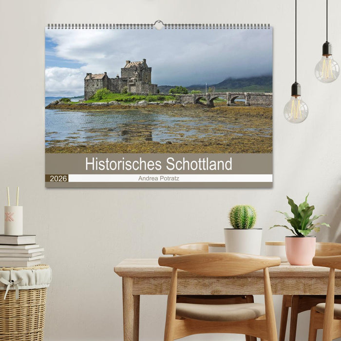 Historisches Schottland (CALVENDO Wandkalender 2026)