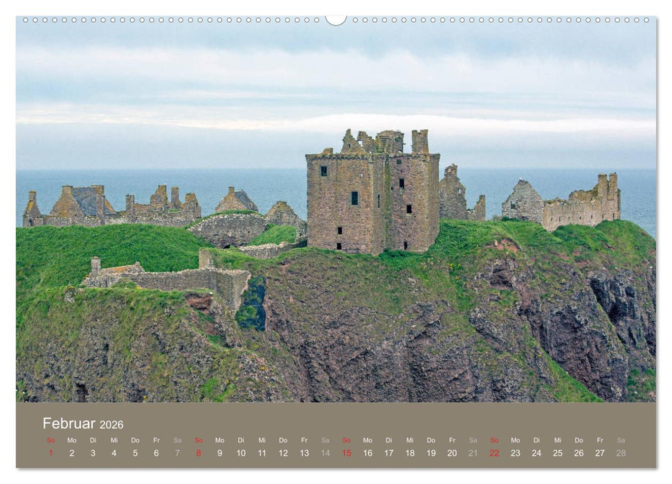Historisches Schottland (CALVENDO Wandkalender 2026)