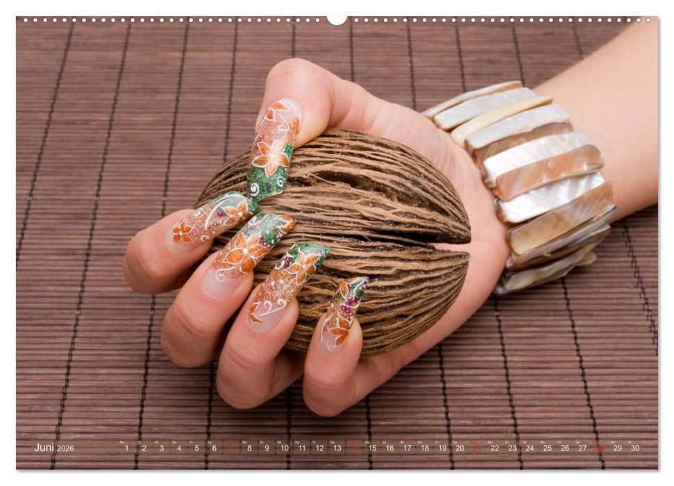 Vergängliche Kunst - Nailart Episode 2 (CALVENDO Wandkalender 2026)