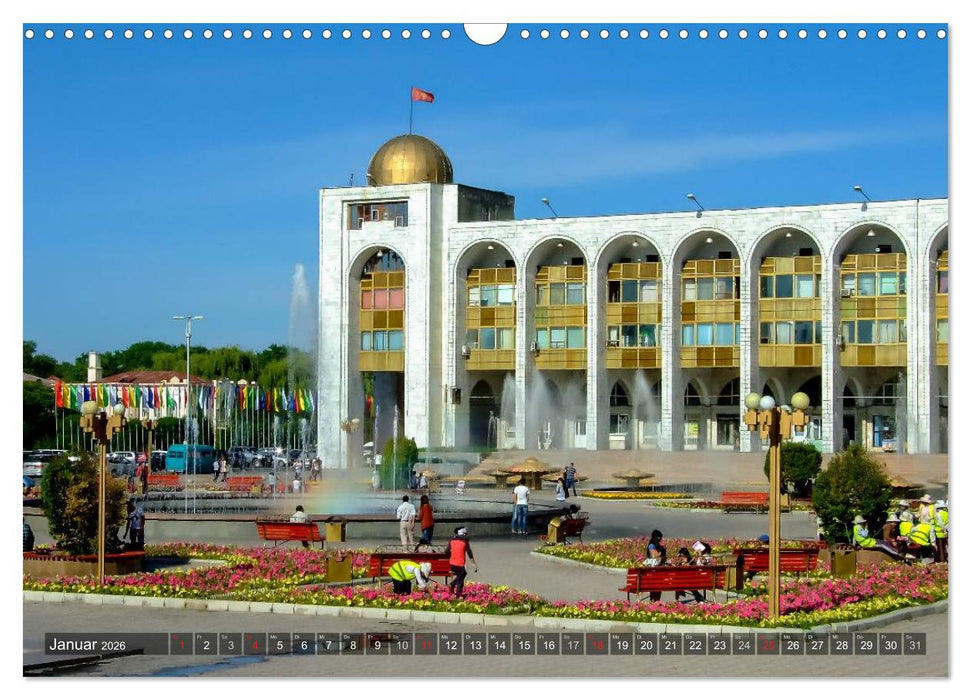 Eine Reise durch Kirgistan (CALVENDO Wandkalender 2026)