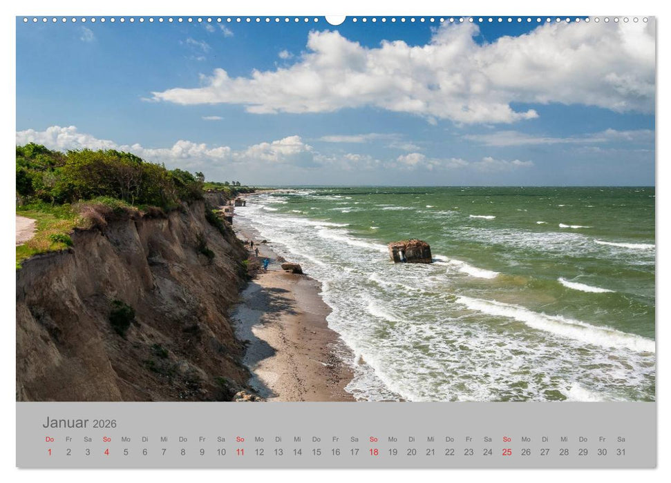 Ostsee, Fischland-Darß (CALVENDO Wandkalender 2026)
