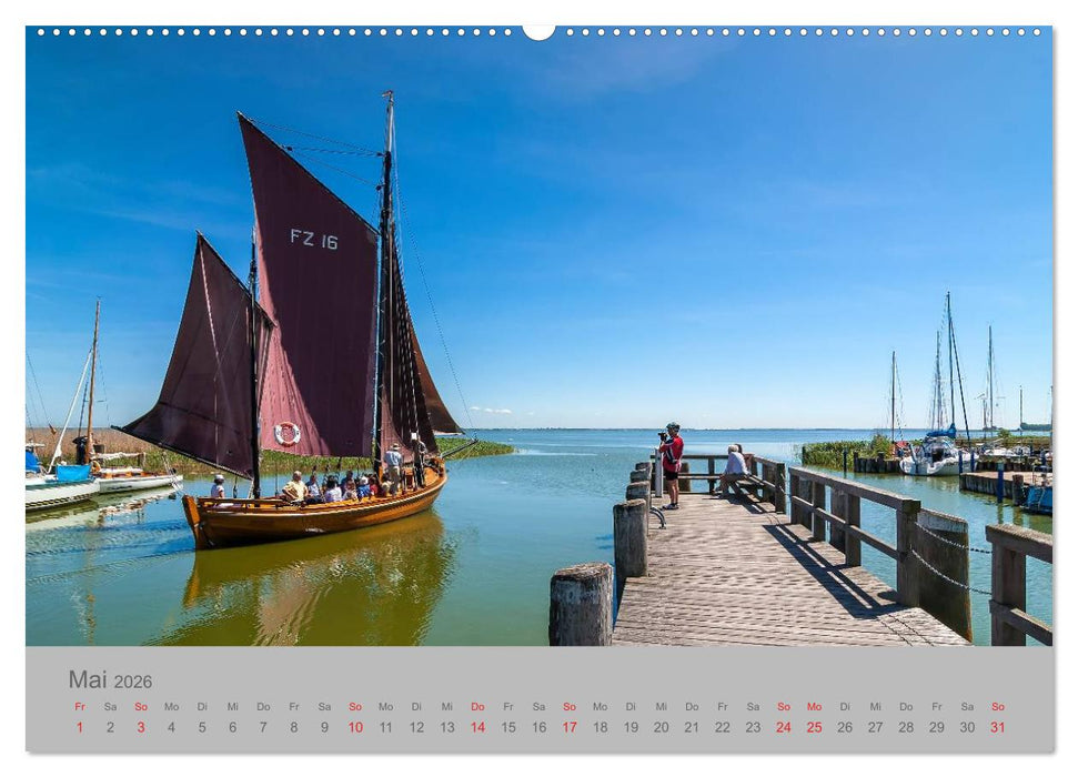 Ostsee, Fischland-Darß (CALVENDO Wandkalender 2026)