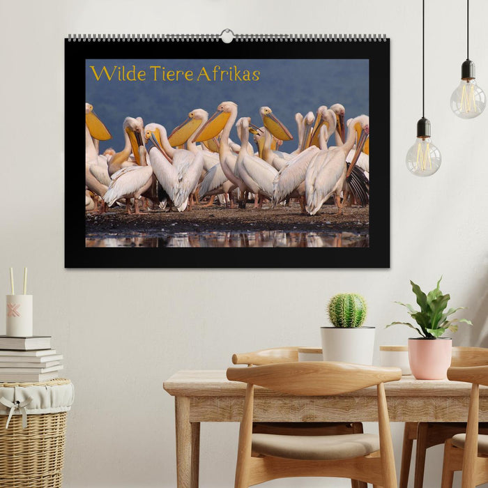 Wilde Tiere Afrikas (CALVENDO Wandkalender 2026)