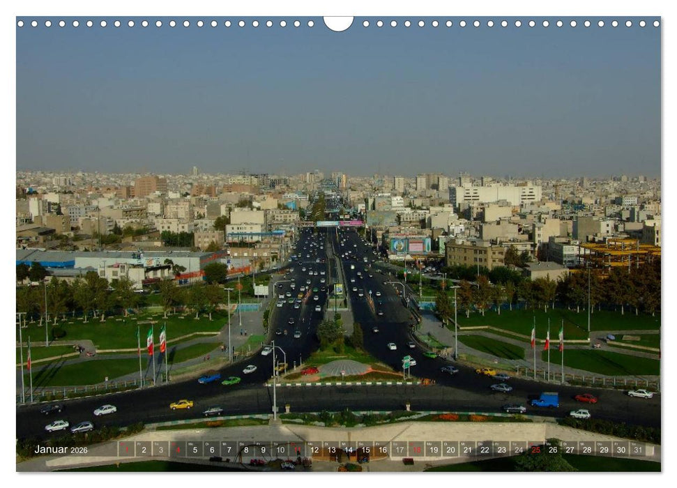 Iran - Eine Bilder-Reise (CALVENDO Wandkalender 2026)