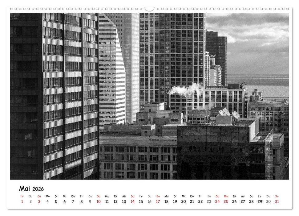 Chicago 2026 (CALVENDO Wandkalender 2026)