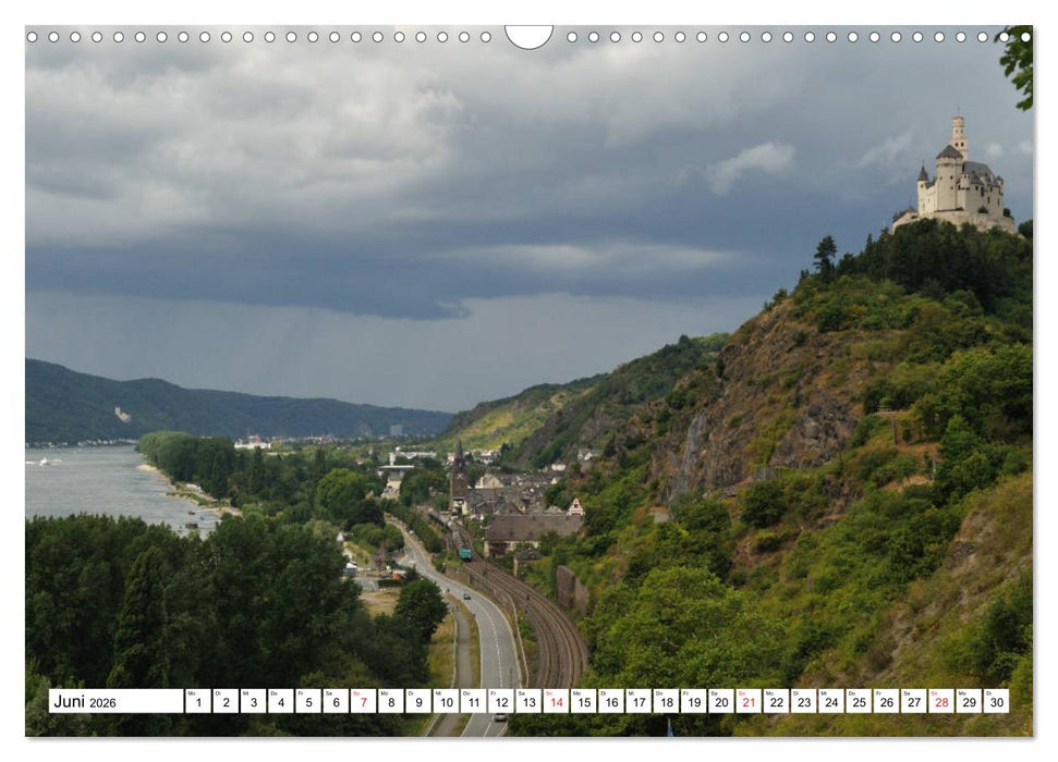 Eisenbahn an Rhein und Mosel 2026 (CALVENDO Wandkalender 2026)