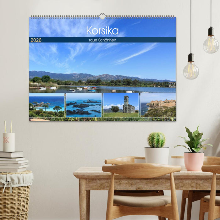 Korsika - raue Schönheit (CALVENDO Wandkalender 2026)