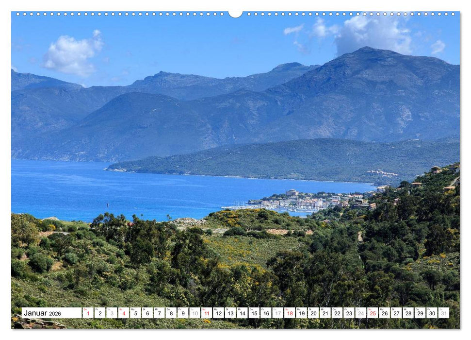 Korsika - raue Schönheit (CALVENDO Wandkalender 2026)