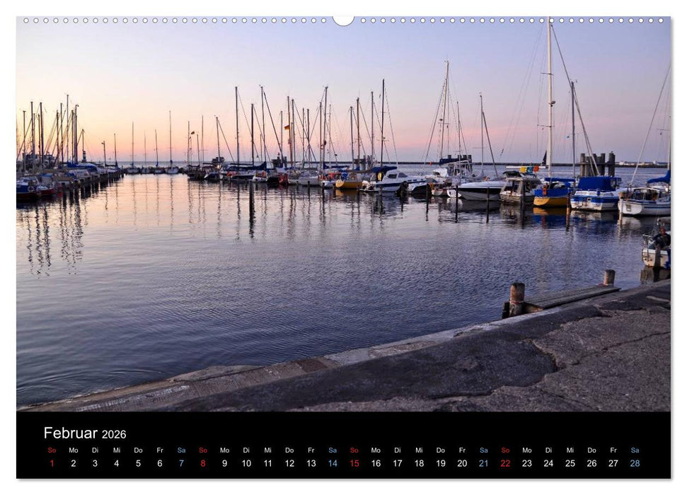 Warnemünde - Maritime Landschaften (CALVENDO Premium Wandkalender 2026)