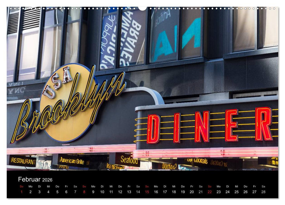 Zu Besuch in New York (CALVENDO Wandkalender 2026)