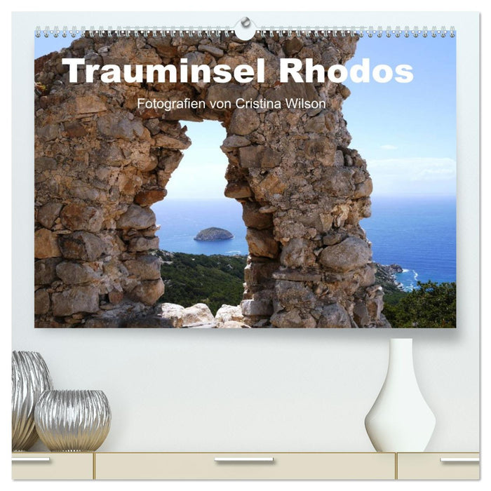 Trauminsel Rhodos (CALVENDO Premium Wandkalender 2026)