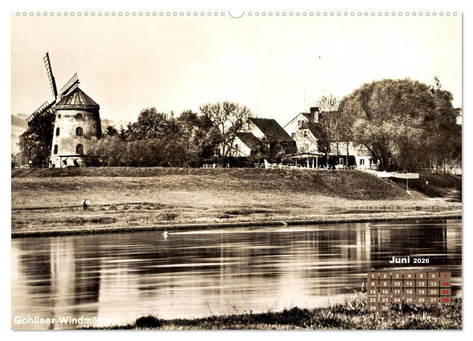 Souvenirs aus Dresden – Die Stadt auf historischen Karten (CALVENDO Wandkalender 2026)