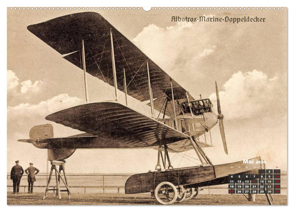 Doppeldecker entdeckt auf historischen Postkarten (CALVENDO Wandkalender 2026)