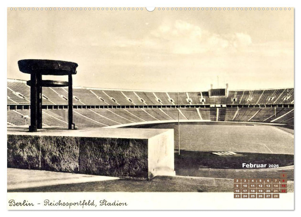 Grüße aus Berlin – Die Stadt in historischen Ansichten (CALVENDO Wandkalender 2026)