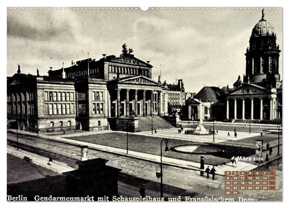 Grüße aus Berlin – Die Stadt in historischen Ansichten (CALVENDO Wandkalender 2026)
