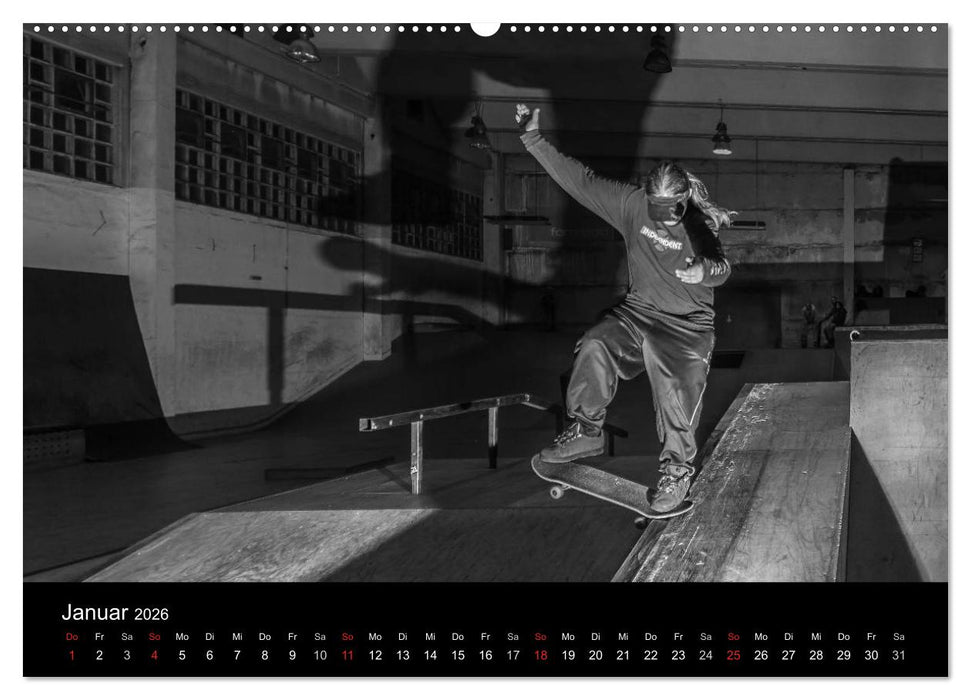 it's SKATEBOARDING (CALVENDO Premium Wandkalender 2026)
