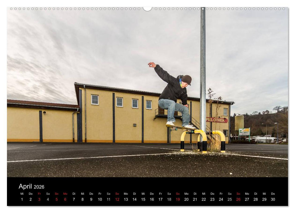 it's SKATEBOARDING (CALVENDO Premium Wandkalender 2026)