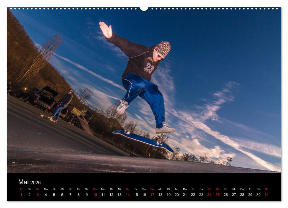 it's SKATEBOARDING (CALVENDO Premium Wandkalender 2026)