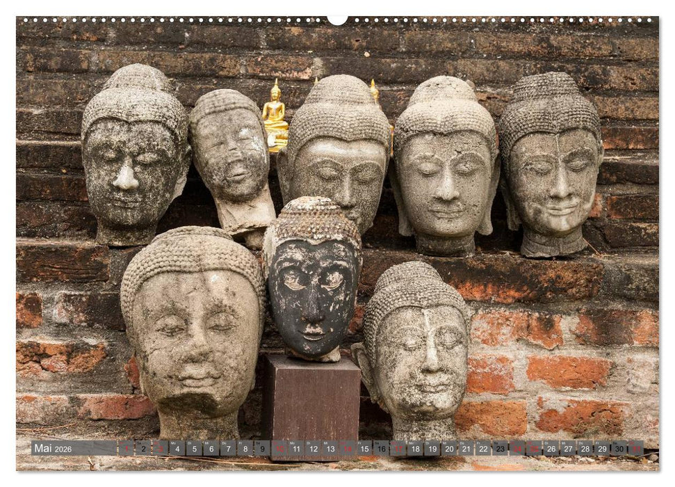 Buddha - Momente der inneren Einkehr (CALVENDO Premium Wandkalender 2026)