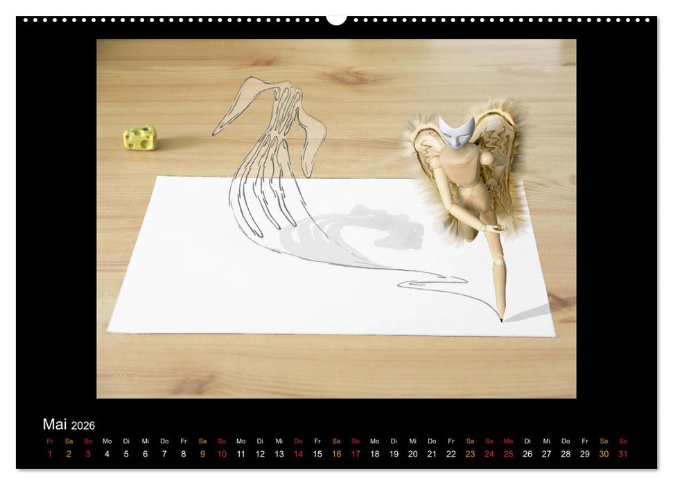 optische Täuschungen 2026 (CALVENDO Premium Wandkalender 2026)