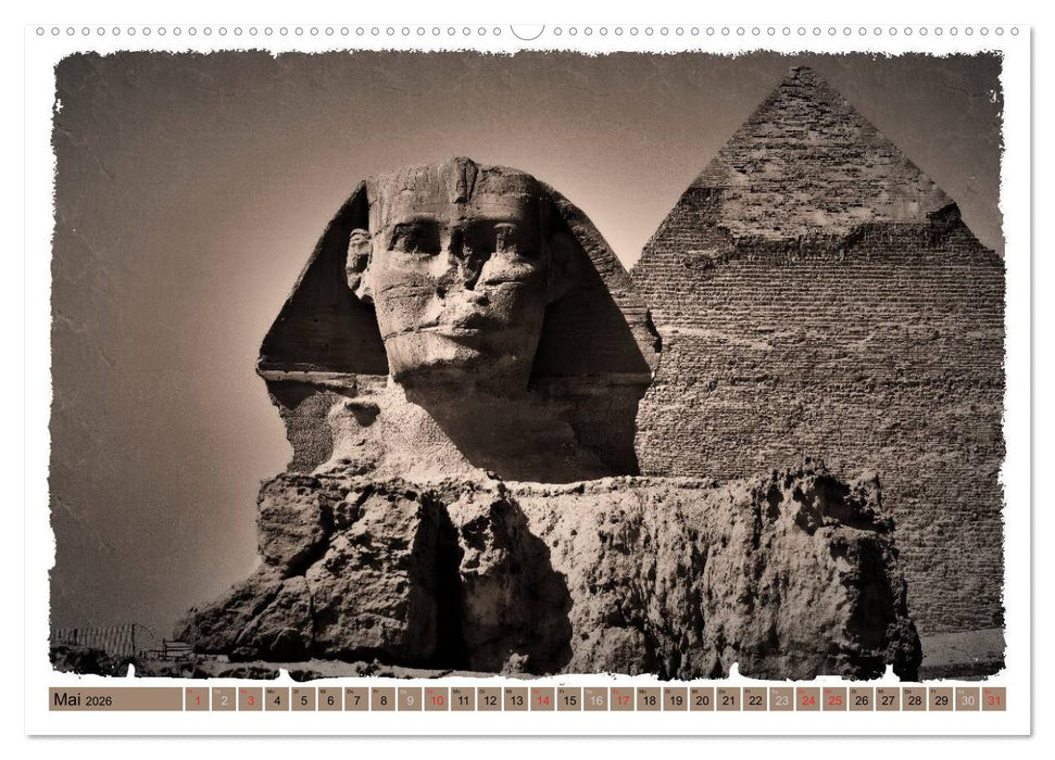 Ägypten – Schönheit der Antike (CALVENDO Wandkalender 2026)