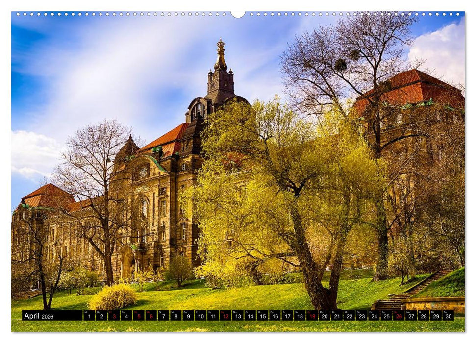 WUNDERVOLLES DRESDEN (CALVENDO Wandkalender 2026)