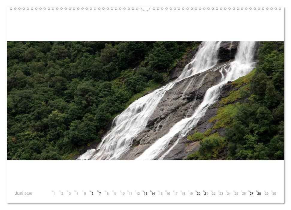 Panoramen der norwegischen Küste (CALVENDO Premium Wandkalender 2026)