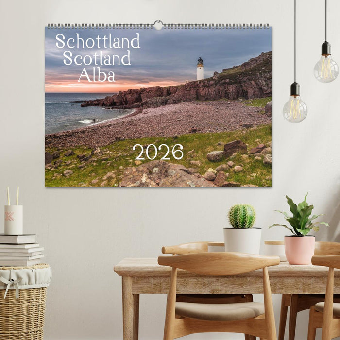 Schottland - Scotland - Alba (CALVENDO Wandkalender 2026)