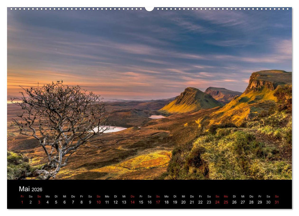 Schottland - Scotland - Alba (CALVENDO Wandkalender 2026)