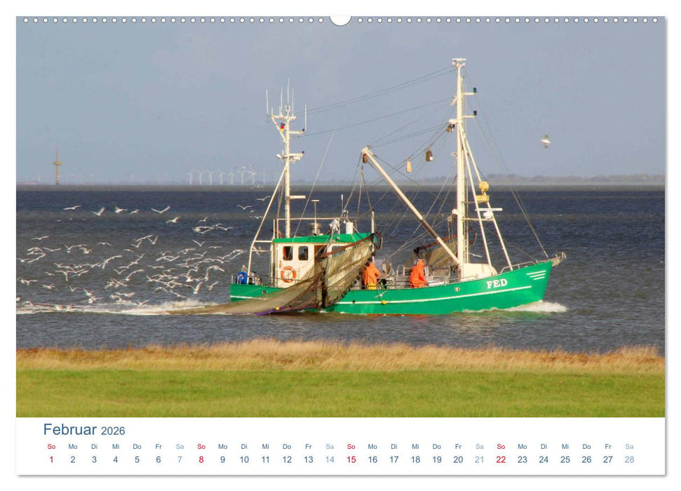 Butjadingen 2026. Impressionen zwischen Jade und Weser (CALVENDO Premium Wandkalender 2026)