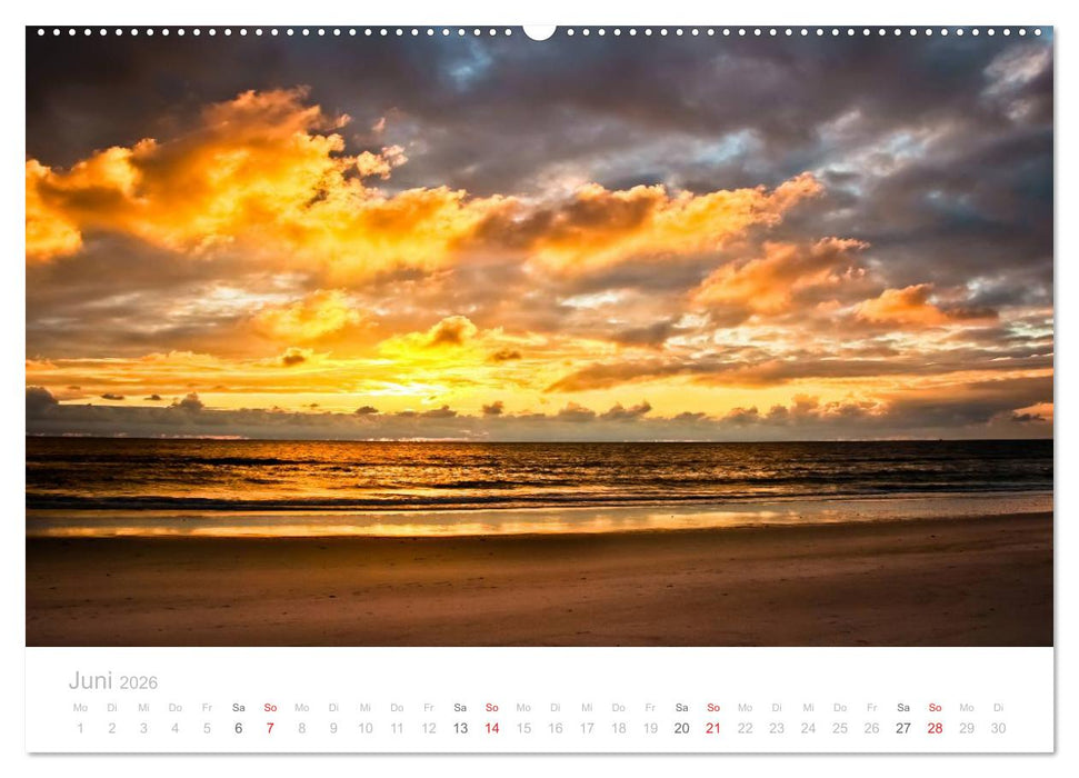 Sylt im Herbst (CALVENDO Premium Wandkalender 2026)