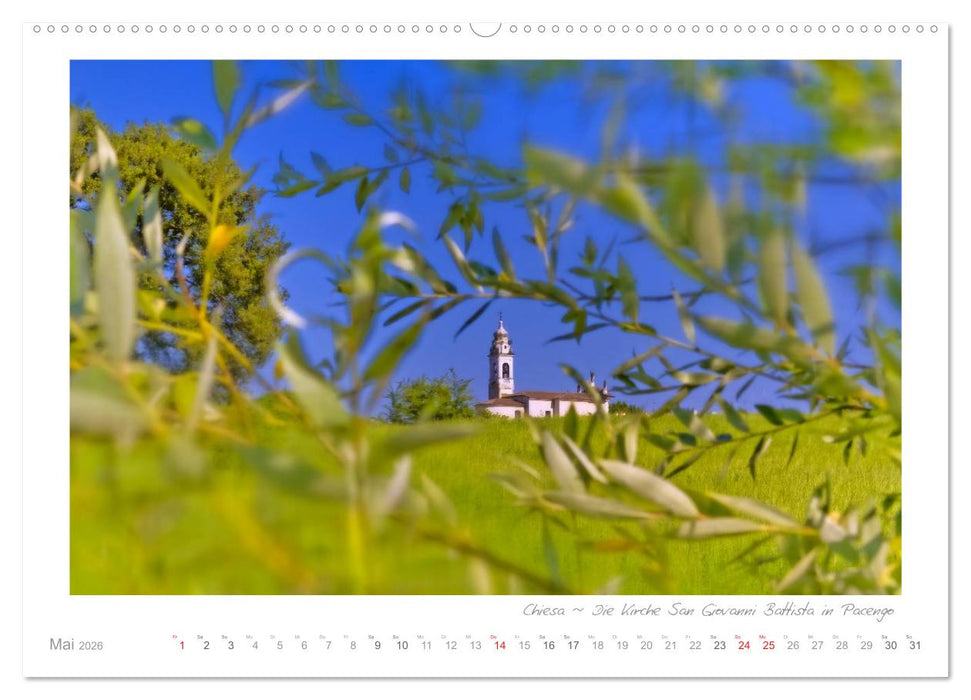 Sehnsucht Gardasee - Mediterranes Flair am Lago di Garda (CALVENDO Premium Wandkalender 2026)