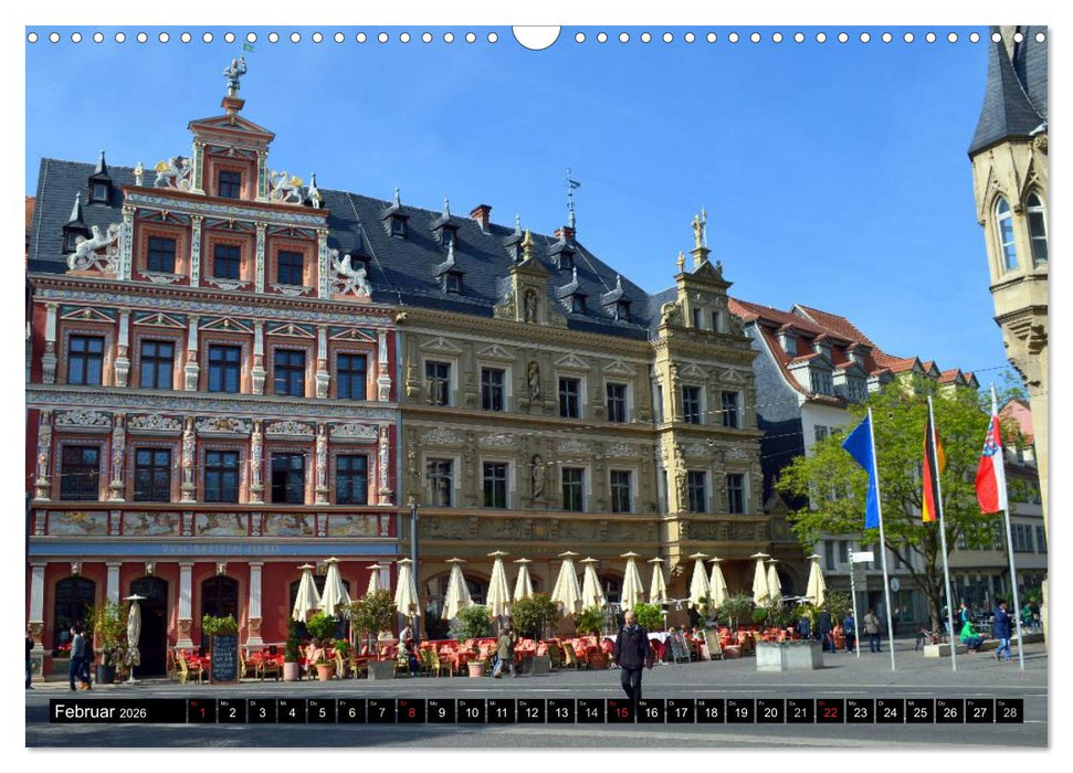 Willkommen in ERFURT (CALVENDO Wandkalender 2026)