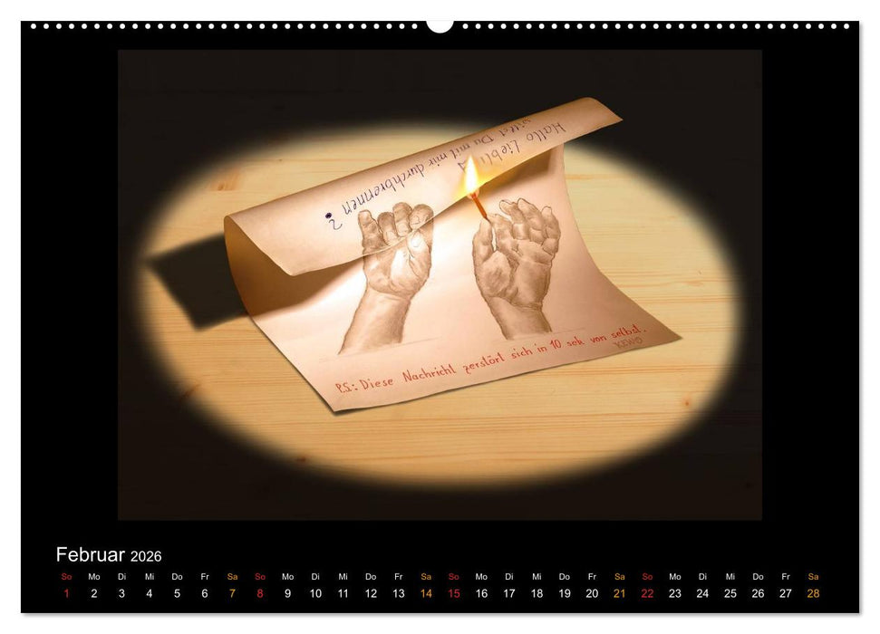 optische Täuschungen 2026 (CALVENDO Wandkalender 2026)