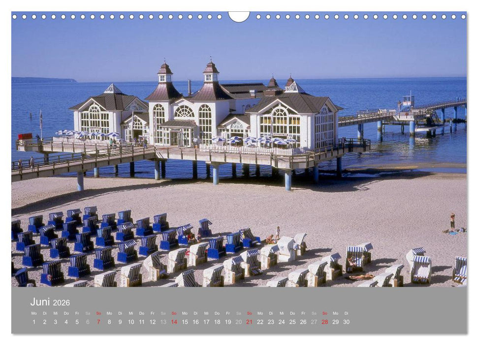 Blick auf die Nord-und Ostsee (CALVENDO Wandkalender 2026)