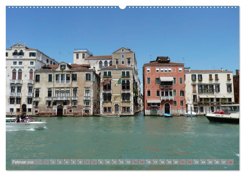 VENEDIG - Perle der Lagune (CALVENDO Premium Wandkalender 2026)