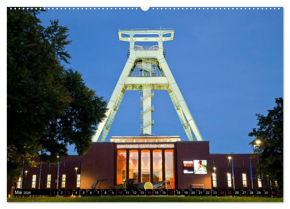 Auf der Route der Industriekultur (CALVENDO Premium Wandkalender 2026)