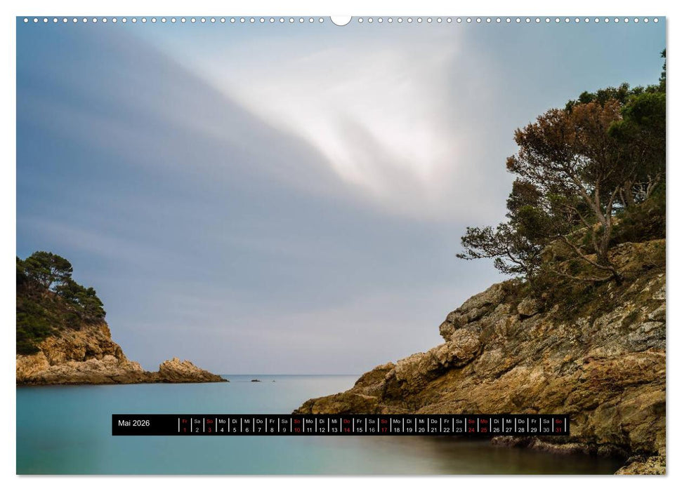 Costa Brava – inklusive Barcelona (CALVENDO Premium Wandkalender 2026)