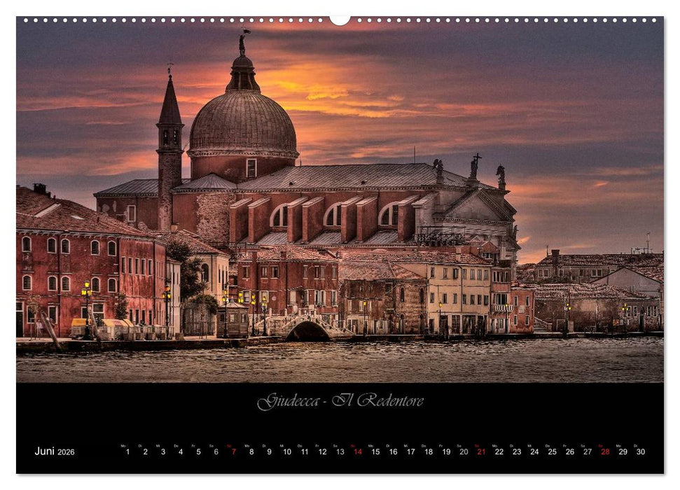 Venedig – La Serenissima (CALVENDO Premium Wandkalender 2026)